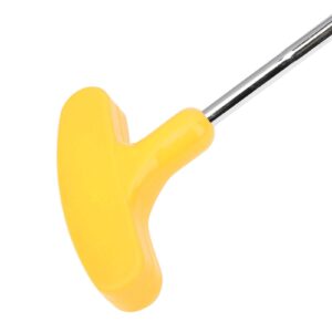 Junior Putter, Mini Two Way Putter 27Inch Soft Rubber Head Putter for Children Indoor Playing Training (Yellow)