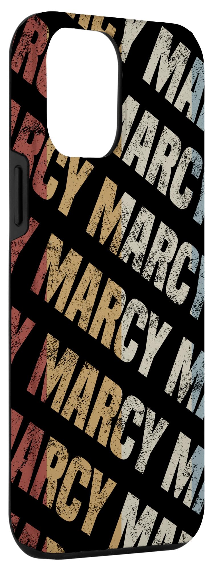 iPhone 12 Pro Max Custom Marcy Phone Cover Vintage Retro Black Personalized Case