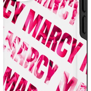 iPhone 12/12 Pro Custom Marcy Phone Cover Pink Red White Personalized Case