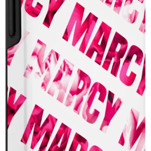 iPhone 12/12 Pro Custom Marcy Phone Cover Pink Red White Personalized Case