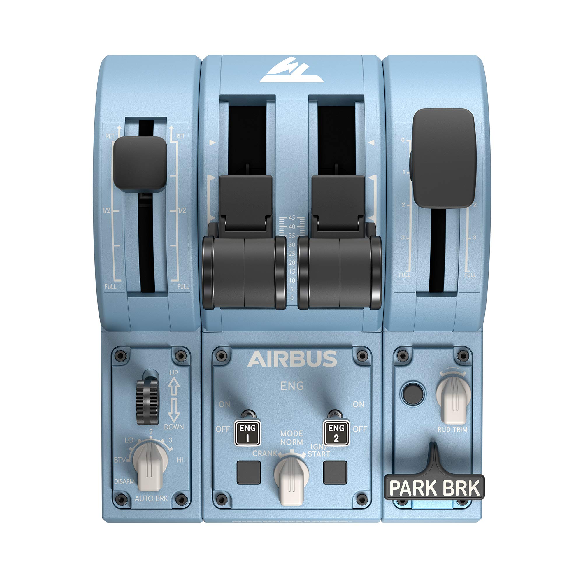 Thrustmaster TCA Quadrant Add On Airbus Edition (Compatible with PC)