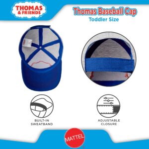 Nickelodeon Boys’ Thomas & Friends Baseball Cap – Thomas The Tank Engine Hat, Size Ages 2T-4T, Thomas Grey