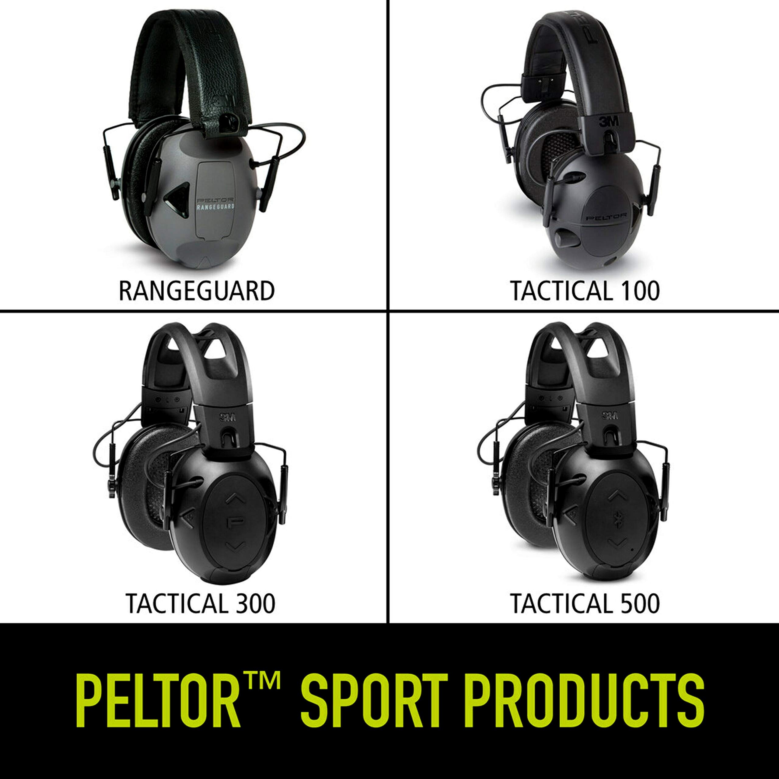 Peltor 3M Sport Shotgunner II Low-Profile Hearing Protector + 3M Sport Kids Hearing Protection