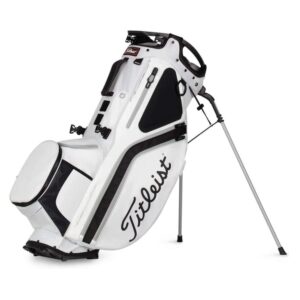 titleist - hybrid 14 golf bag - white/black/gray