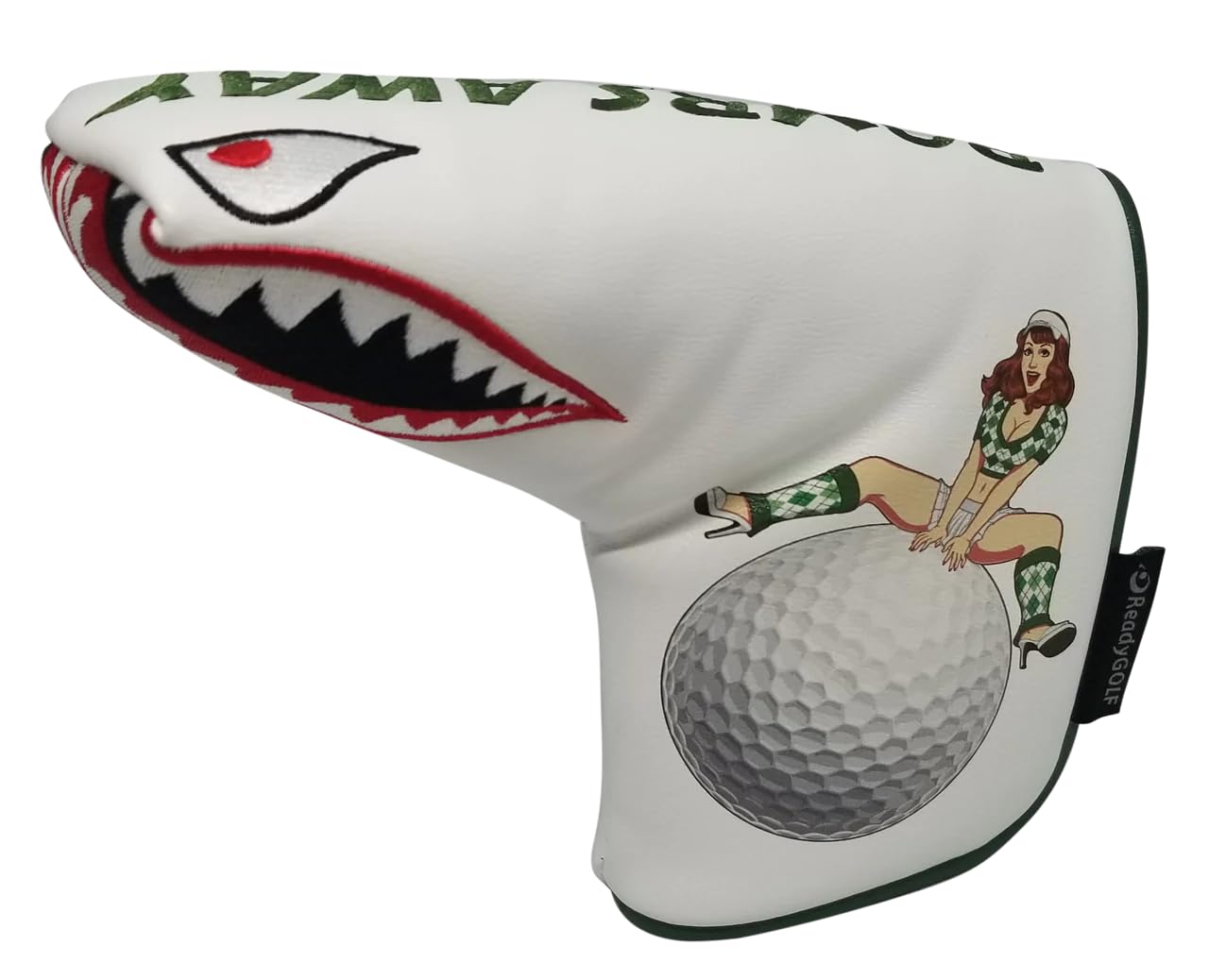 ReadyGOLF Bombs Away! Embroidered Putter Cover - Blade