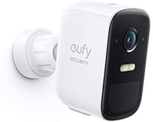 eufy security, eufycam 2c pro wireless home security add-on camera, 2k resolution, 180-day battery life, homekit compatibility, ip67 weatherproof, night vision, and no monthly fee. (renewed)