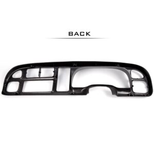 PIT66 Dash Board Bezel Cover Compatible with 1998-2001 Dodge Ram Truck Dashboard Cover w/Clips 68042746AC 5GK51DX9AA 5EU11DX9AB