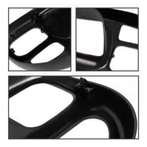 PIT66 Dash Board Bezel Cover Compatible with 1998-2001 Dodge Ram Truck Dashboard Cover w/Clips 68042746AC 5GK51DX9AA 5EU11DX9AB