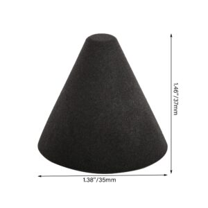 BQLZR Electronic Drum Foam Cone Pads,Used To Conduct Vibration From The Drum Surface To The Piezoelectric Sheet,1.37x1.45inch Drum Trigger Piezo Cone Rapid Rebound