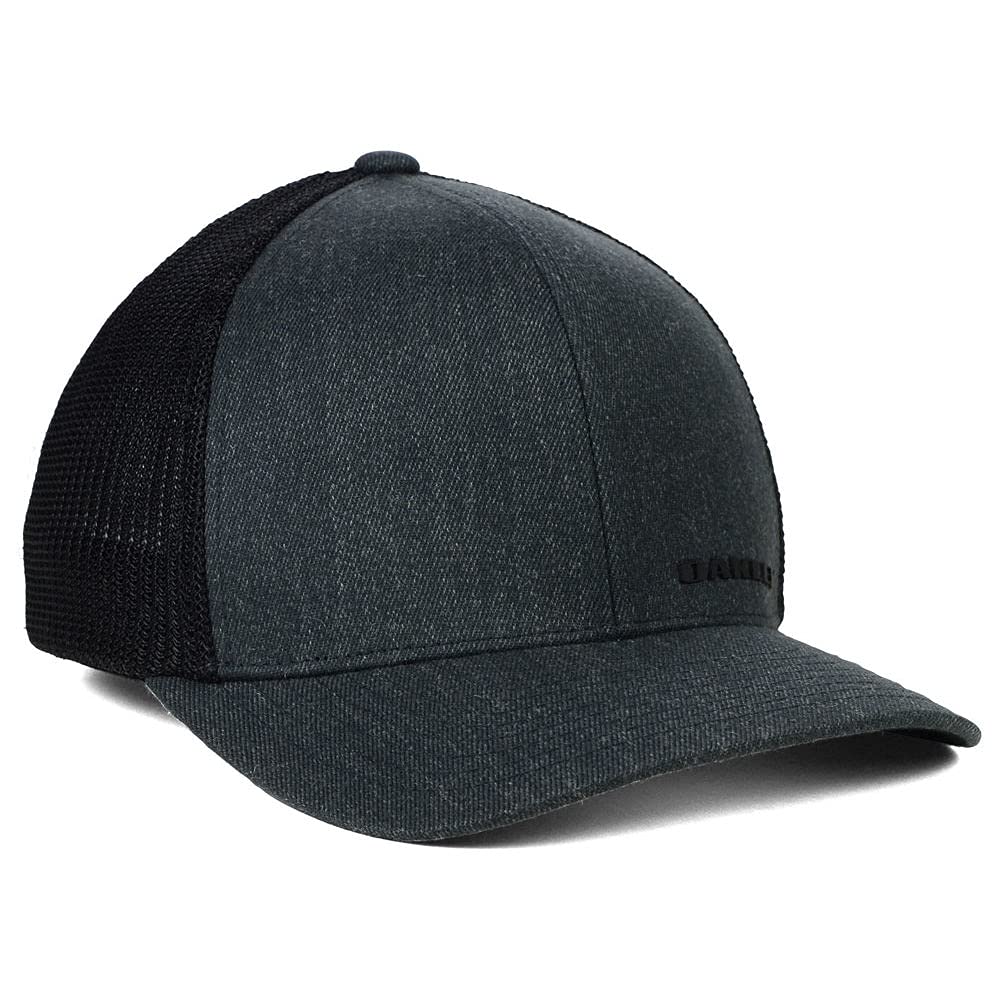 Oakley Indy Stretch-Fitted Black Cap S/M