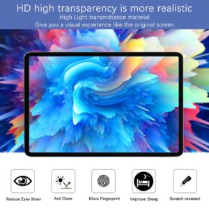 2-Pack Anti Blue Light Glare Screen Protector for Fire HD 8/ Fire HD 8 Plus 8" Tablet 12th/10th Generation(2022/2020 released), Eeys Protection Screen Film, Anti Glare/Fingerprint, HD Clear, No-Bubble