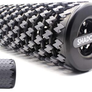 Shadowfit Foam Roller Equipment for Sore Muscle, Tissues ∣ Massage Rollers for Maximum Tension Relief ∣ High Density Foam for Deep Tissue Pain Relief, Thigh, Arms (Gray)