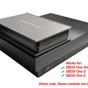 Avolusion PRO-5X Series 8TB USB 3.0 External Gaming Hard Drive for XBOX One Original, S & X (Grey)