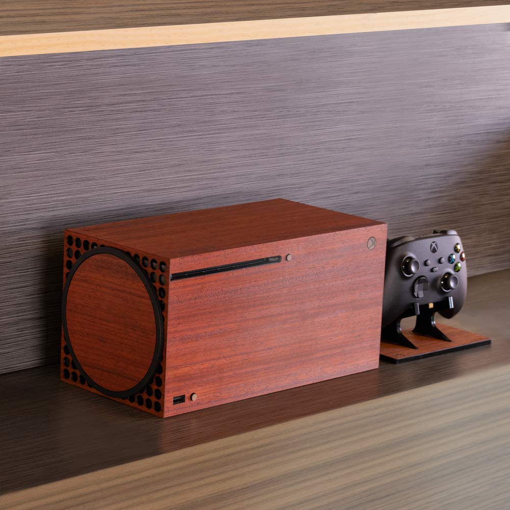 Real Wood Skin for Xbox Series X Console with FREE Controller Stand