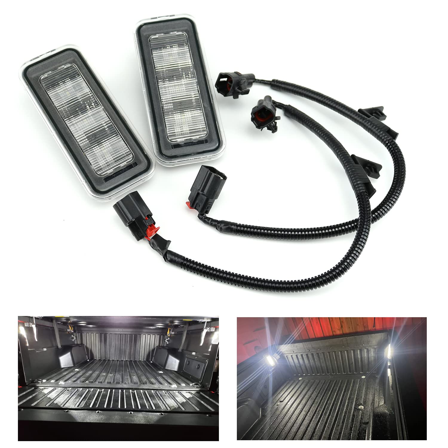 FEXON LED Bed Light/Lighting Kit for 2020 2021 2022 2023 2024 & Newer Toyota Tacoma Bed Type Replacement PT857-35200