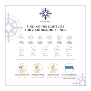 FINEROCK 1/2 Carat Prong Set Diamond Twisted Engagement Ring in 10K Rose Gold - IGI Certified (Ring Size 7.25)