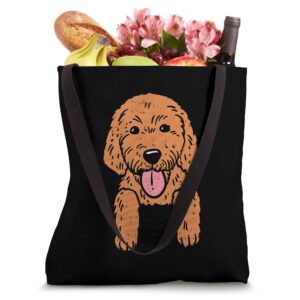 Goldendoodle Pocket Cute Dog Pet Lover Owner Men Women Gift Tote Bag