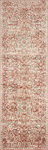 Loloi II Saban Rust/Beige 7'-10" x 10' Area Rug