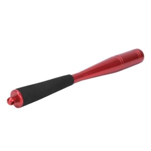 Redxiao 【𝐁𝐥𝐚𝐜𝐤 𝐅𝐫𝐢𝐝𝐚𝒚】 Fish Priest, Fishing Bat Tool, Portable 25mm Diameter Aluminium Alloy Head for Sea/Fresh Fishing Fishing Lover Outdoor Use Adult Children Fishing Tackle(red)