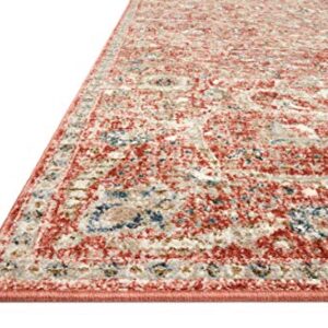 Loloi II Saban Rust/Beige 7'-10" x 10' Area Rug