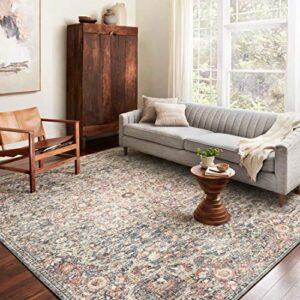 Loloi II Saban Rust/Beige 7'-10" x 10' Area Rug