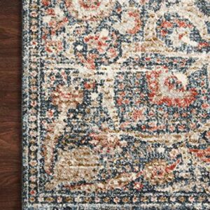 Loloi II Saban Rust/Beige 7'-10" x 10' Area Rug