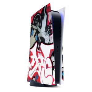 mightyskins gaming skin for ps5 / playstation 5 - graffiti mash up | protective viny wrap | easy to apply and change style | made in the usa