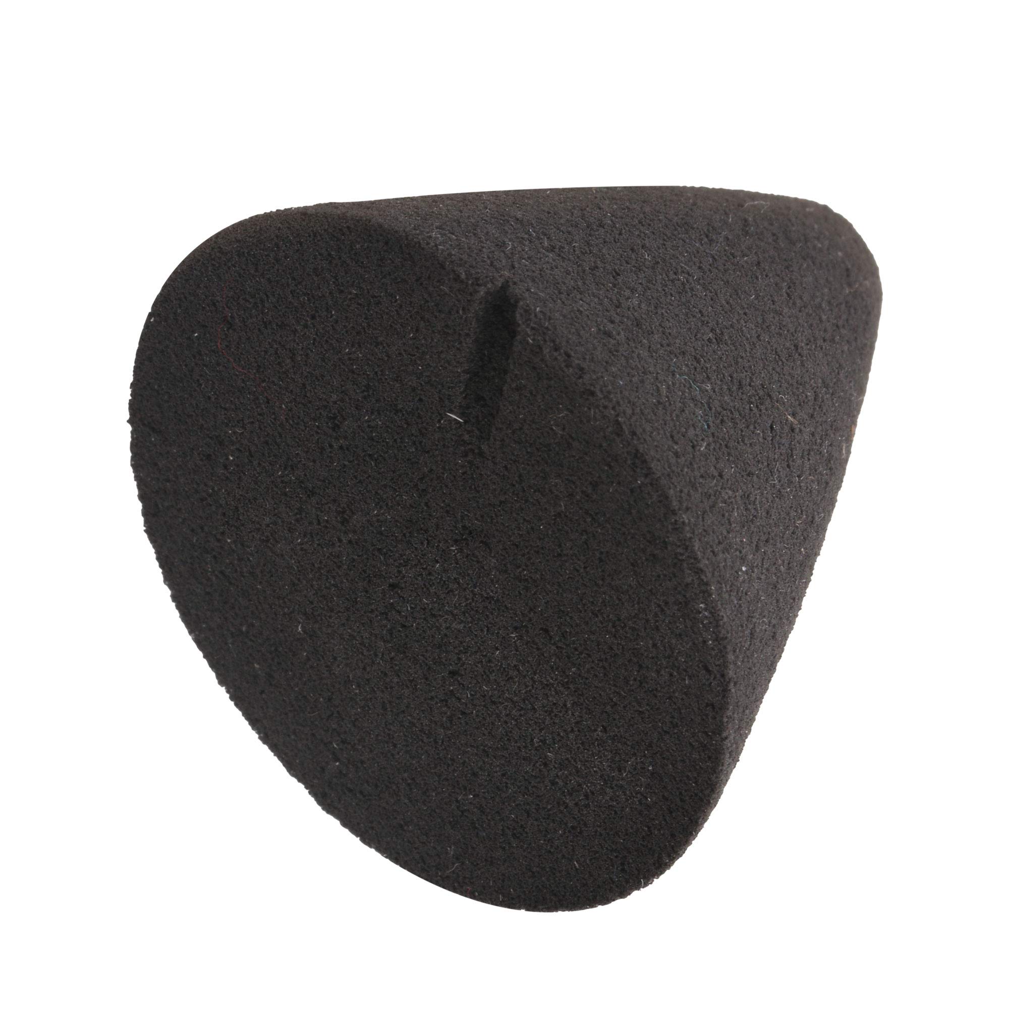 Mxfans Electronic Drum Piezo Trigger Foam Cone Musical Instrument Drum Replacement Parts Black