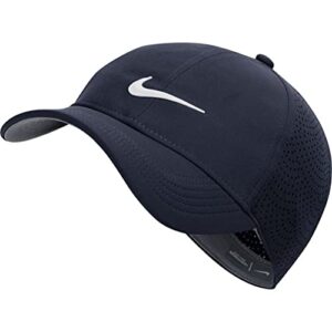 nike aerobill h86 perforated cap obsidian/anthracite/white one size