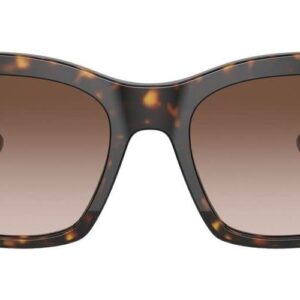 Dolce & Gabbana DG4384 Havana Frame/Gradient Brown Lens One Size