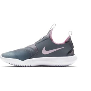 Nike Flex Runner (Big Kid) Light Smoke Grey/Pink Foam/Smoke Grey 7 Big Kid M