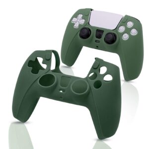 PS5 Accessories, PS5 Controller Skin, PS5 Silicone Controller Cover Green