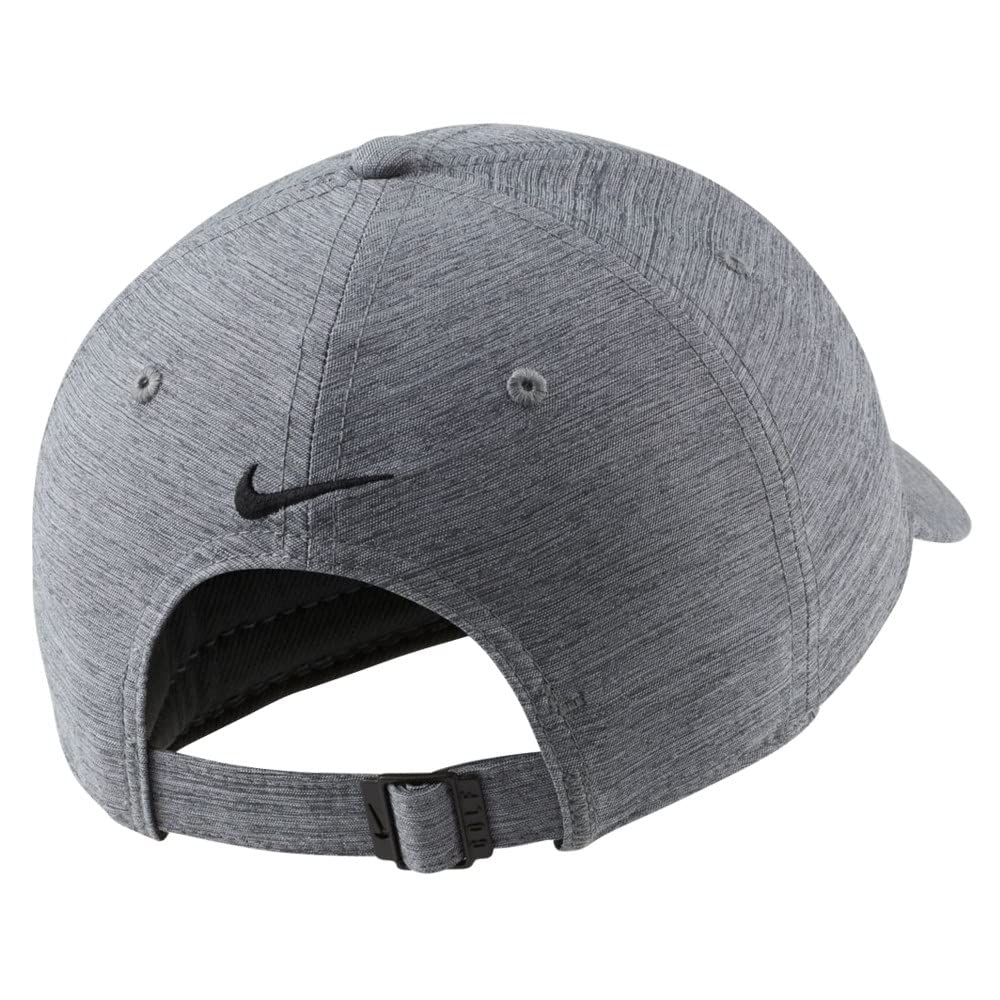 Nike Adult Legacy 91 Strapback Golf Hat Cap (One Size, Heather Grey/Black)