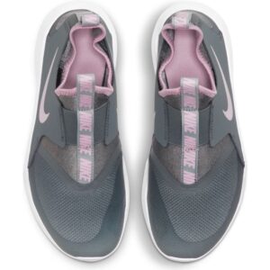 Nike Flex Runner (Big Kid) Light Smoke Grey/Pink Foam/Smoke Grey 7 Big Kid M