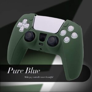 PS5 Accessories, PS5 Controller Skin, PS5 Silicone Controller Cover Green