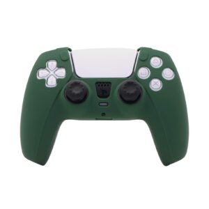 ps5 accessories, ps5 controller skin, ps5 silicone controller cover green