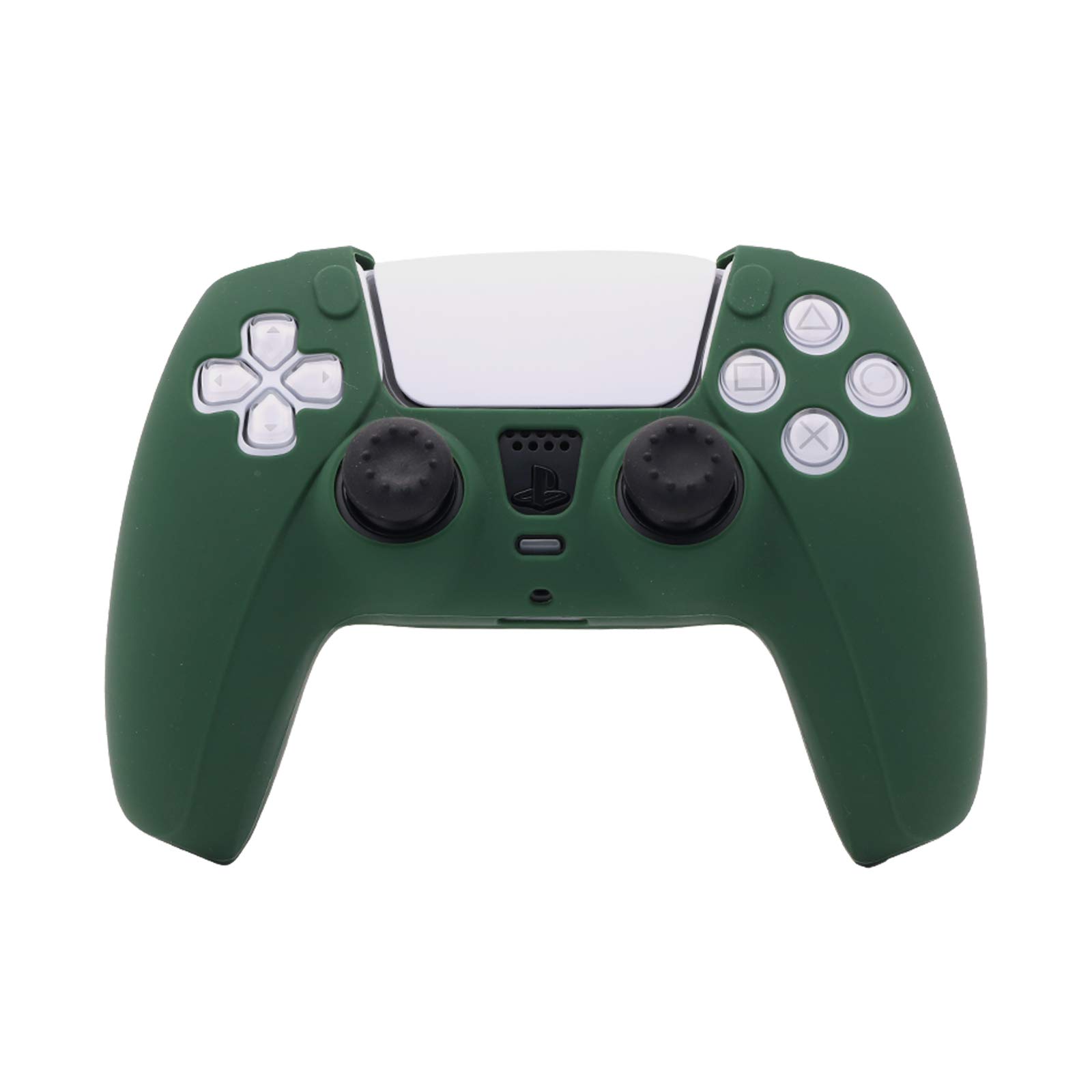 PS5 Accessories, PS5 Controller Skin, PS5 Silicone Controller Cover Green