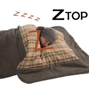 Kodiak Canvas Z Top Sleeping Bag: 0°F, XLT (Extra Large Tall)