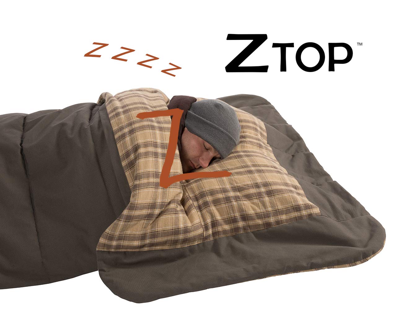 Kodiak Canvas Z Top Sleeping Bag: 0°F, XLT (Extra Large Tall)