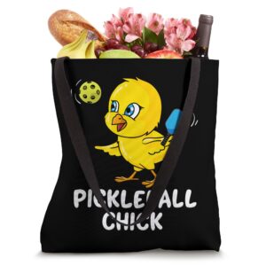 Pickleball Chick Tote Bag