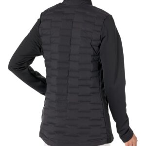 adidas Women's Standard Frostguard Full Zip Padded Jacket, Black, Large