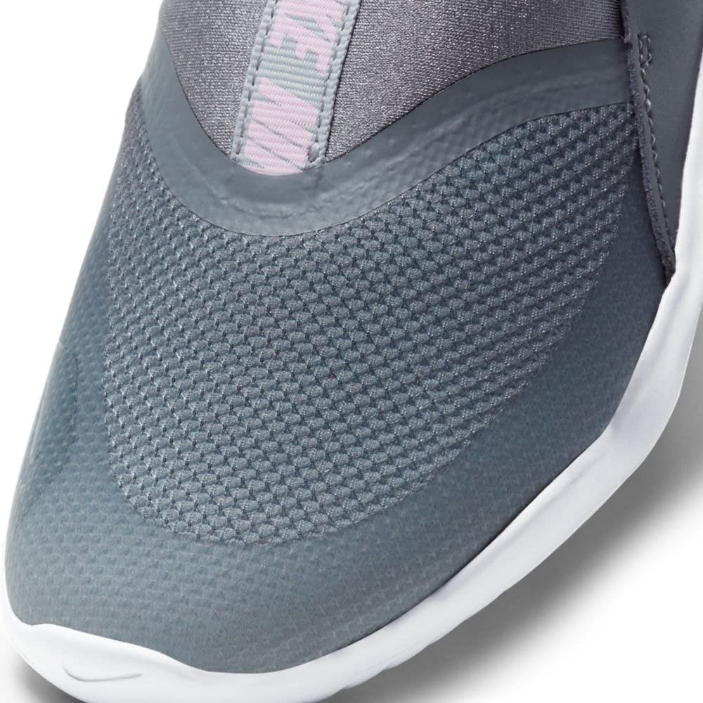 Nike Flex Runner (Big Kid) Light Smoke Grey/Pink Foam/Smoke Grey 7 Big Kid M