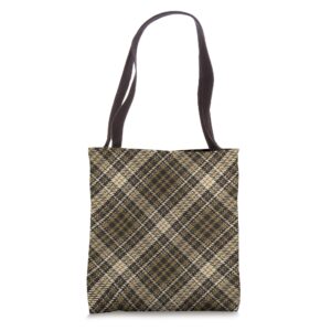 christmas plaid scottish tartan plaid country farmhouse tote bag