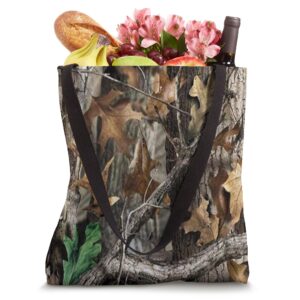 Hunter Hunting Camo Oak Mossy Deer Elk Tree Buck Pattern Tote Bag