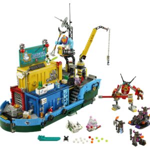 LEGO Monkie Kid: Monkie Kid’s Team Secret HQ 80013 Building Kit (1,959 Pieces)