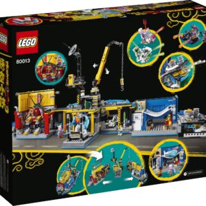 LEGO Monkie Kid: Monkie Kid’s Team Secret HQ 80013 Building Kit (1,959 Pieces)