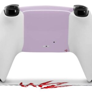 WraptorSkinz Skin Wrap compatible with Sony PS5 DualSense Controller Solids Collection Lavender (CONTROLLER NOT INCLUDED)