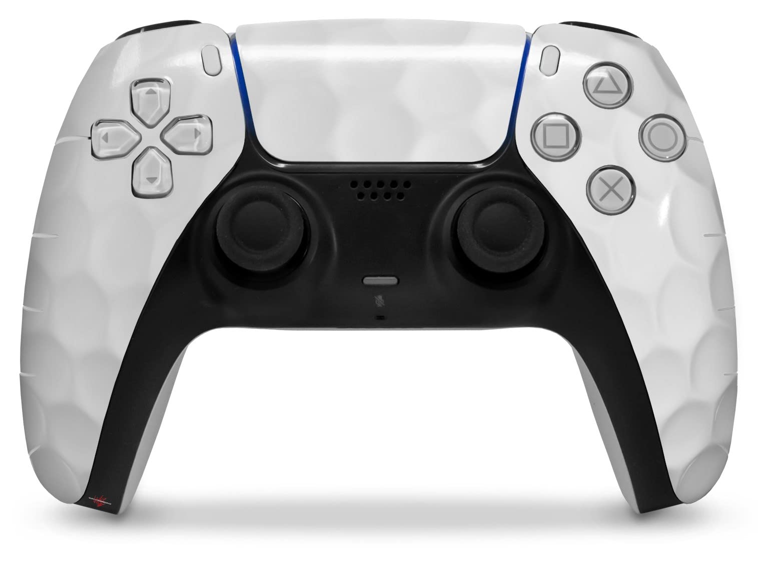 WraptorSkinz Skin Wrap compatible with Sony PS5 DualSense Controller Golf Ball (CONTROLLER NOT INCLUDED)