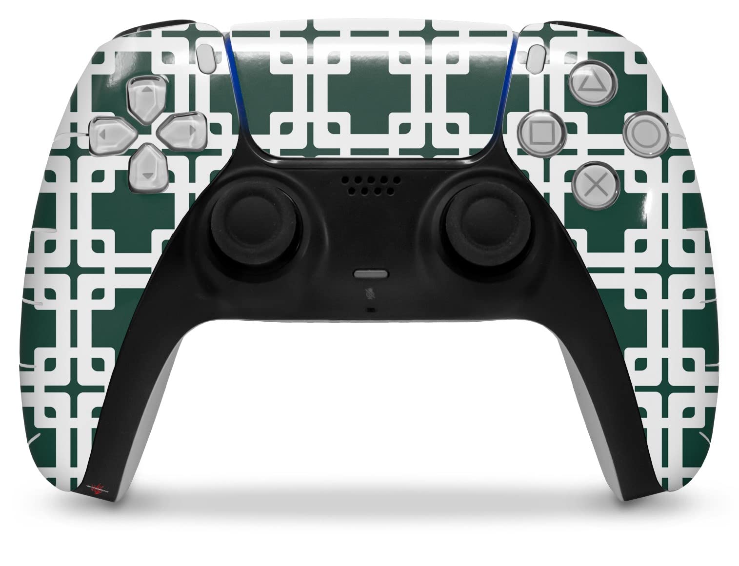 WraptorSkinz Skin Wrap compatible with Sony PS5 DualSense Controller Boxed Hunter Green (CONTROLLER NOT INCLUDED)