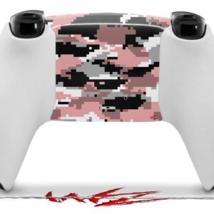 WraptorSkinz Skin Wrap compatible with Sony PS5 DualSense Controller WraptorCamo Digital Camo Pink (CONTROLLER NOT INCLUDED)